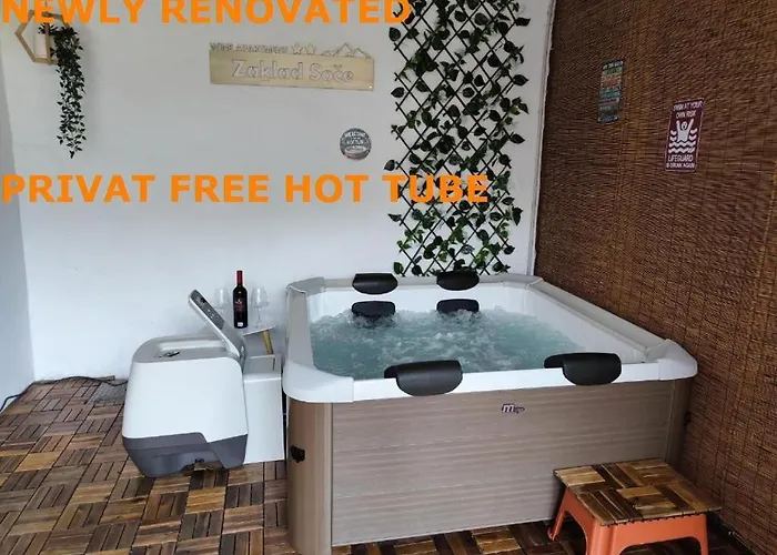 Appartement Zaklad Soce With Hot Tube And Free Parking Bovec